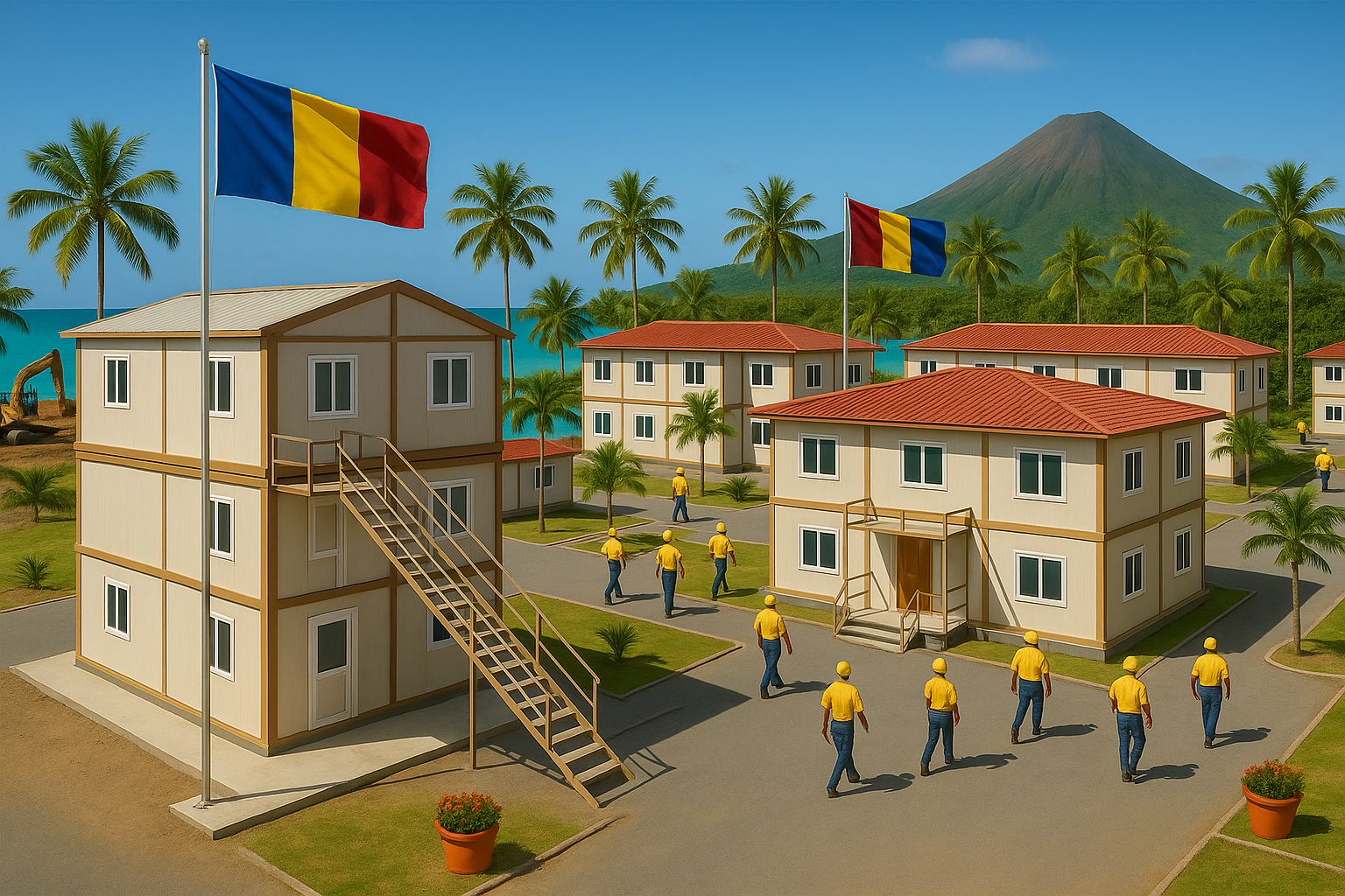 case modulare romaine